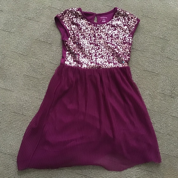 SHIMMERY PURPLE DRESS - Picture 1 of 2